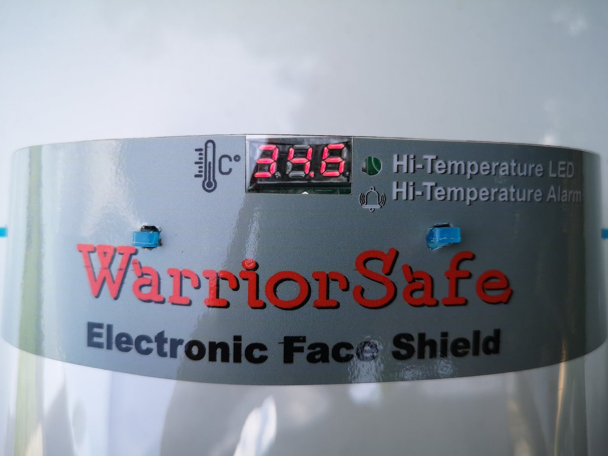 don4every1's tweet photo. My #invention in Year 2020
#WarriorSafe
#COVID19 #ElectronicFaceShield https://t.co/YK73lWAUwK