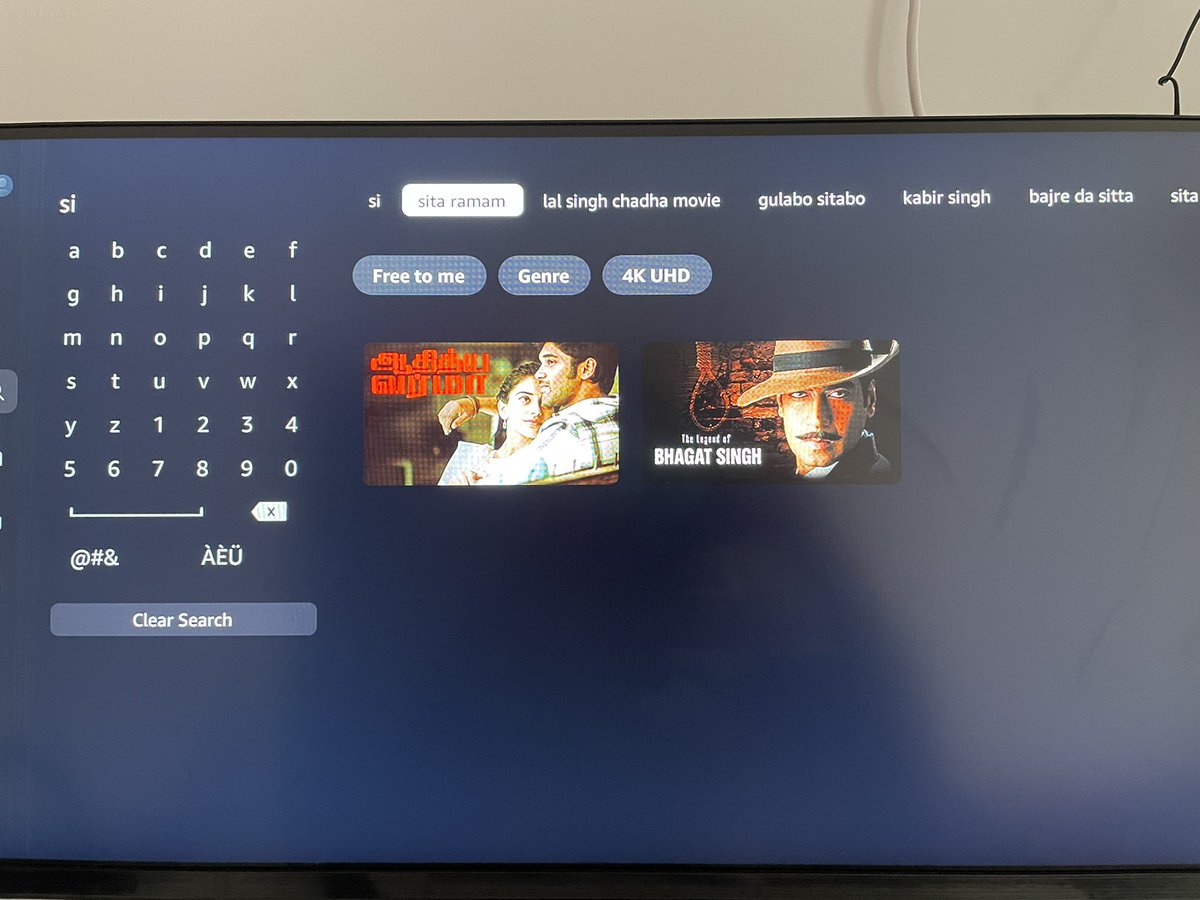 2010Pavan's tweet photo. Hey @PrimeVideoIN, we are eagerly waiting to watch “Sita Ramam” on Prime…However since yesterday we are able to see that in our mobile app but on Android Tv app.. Attaching the screen shot.. Could you please help us at the earliest…Please add the hyper link as the banner https://t.co/b8nWXHALJ3