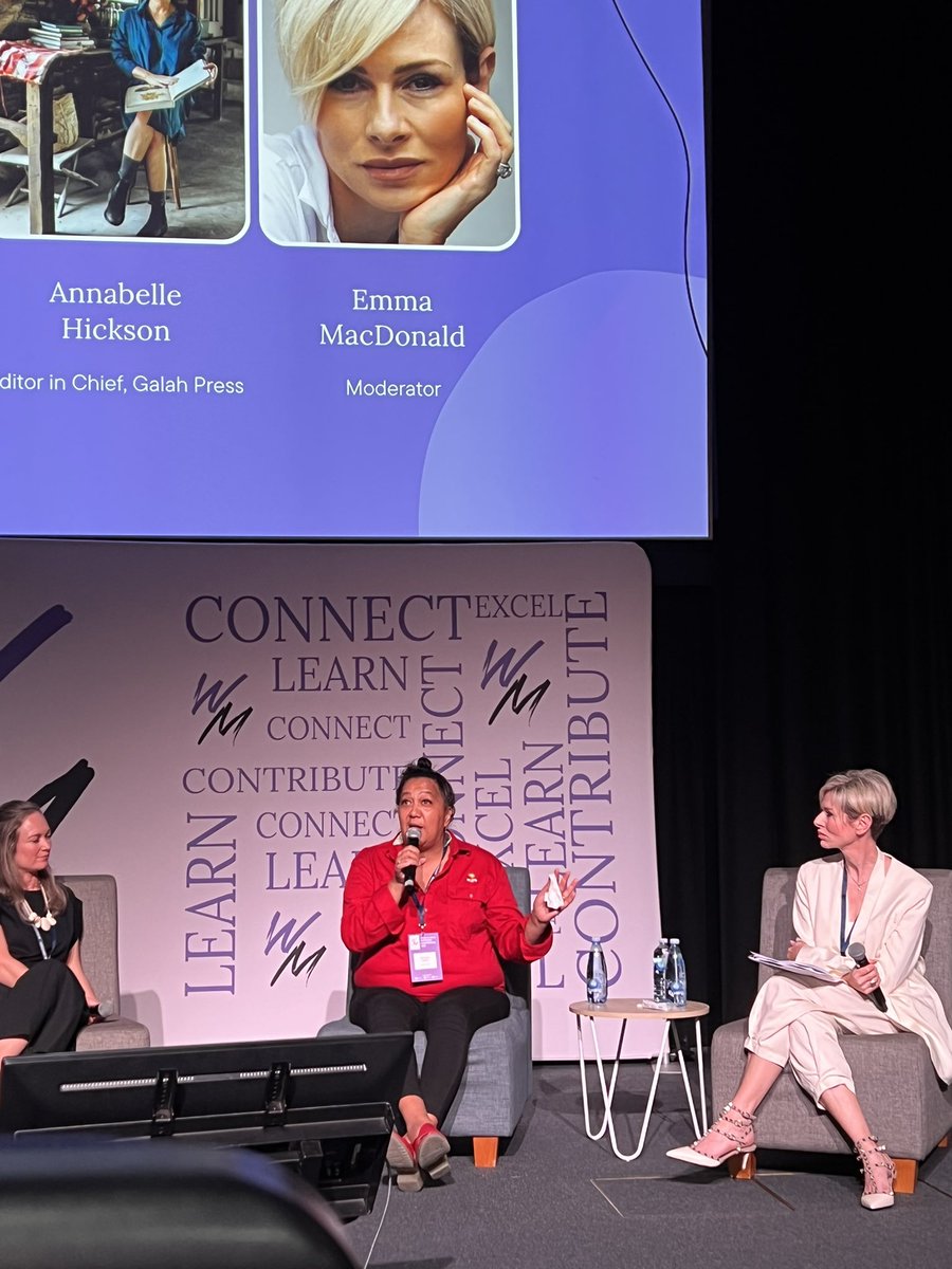 Tangiora Hinaki opens up about her decision to leave her high-pressure job and move into Indigenous media. “When I moved into Ngaarda Media I grew…sometimes a storm leads you into greener pastures.” #wimconf22 <a href="/ngaarda/">Ngaarda Media</a> <a href="/TangioraHinaki/">Tangiora Hinaki</a>