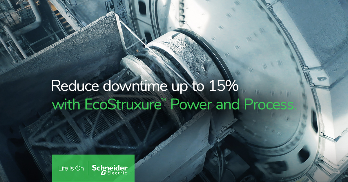Unplanned downtime in #Mining, #Minerals, and #Metals is stressful. #EcoStruxure Power and Process can boost uptime by eliminating data silos. spr.ly/6013MOEjf