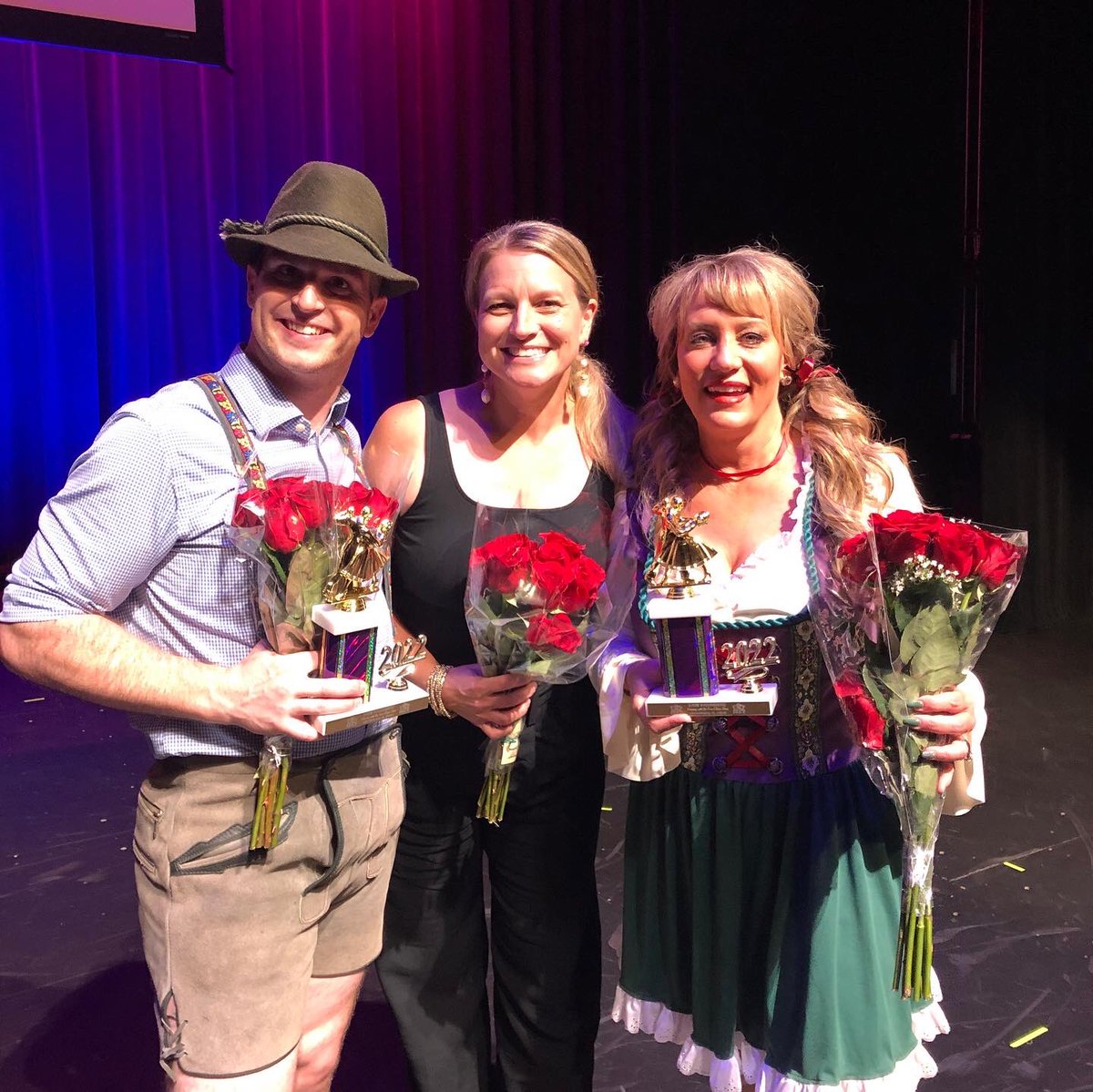 TheatreECCT's tweet photo. Congrats to the entire cast & crew of SSN14 of “Dancing with the Eau Claire Stars” on an amazing show!
Grand Champions: Team Rodriguez
1st Runner Up: Team Breuer
2nd Runner Up: Team Jeffreys
Fan Favorite Award: Team Severson #ECCT34 #DWTECS14 #Fundraiser #SeeYouNextYear https://t.co/SFeRZvELQ3