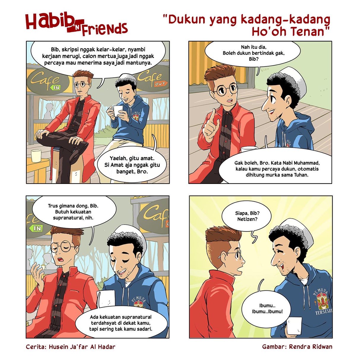 Akhirnya, setelah 7 purnama, komik “Habib &amp; Friends” kembali. Ho’oh Tenan!