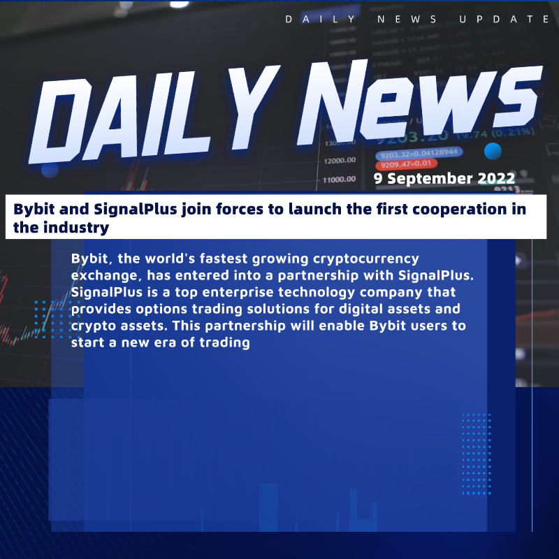 DeFiTrend_'s tweet photo. #Bybit and #SignalPlus join forces to launch the first cooperation in the industry! 

Follow @DeFiTrend_ for more updates!📣
#cryptocurrency #crypto #cryptking #trader #bitcoin #bitcoinlife https://t.co/HUmxWJUN66