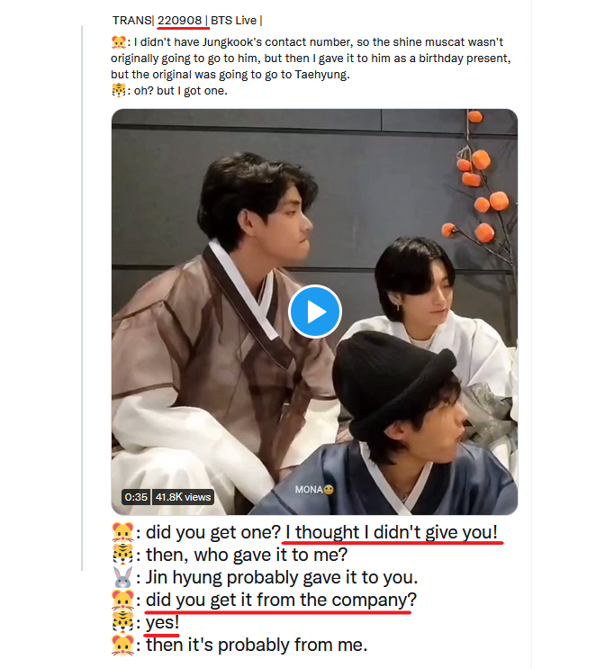 realvorilla's tweet photo. Lmao when the member received grapes and post it, toto did the same thing, but his grapes were taken from the company himself, and he was still pretending to have a good relationship with colleagues😅

#outV 🍇 https://t.co/k3XGKBQrln