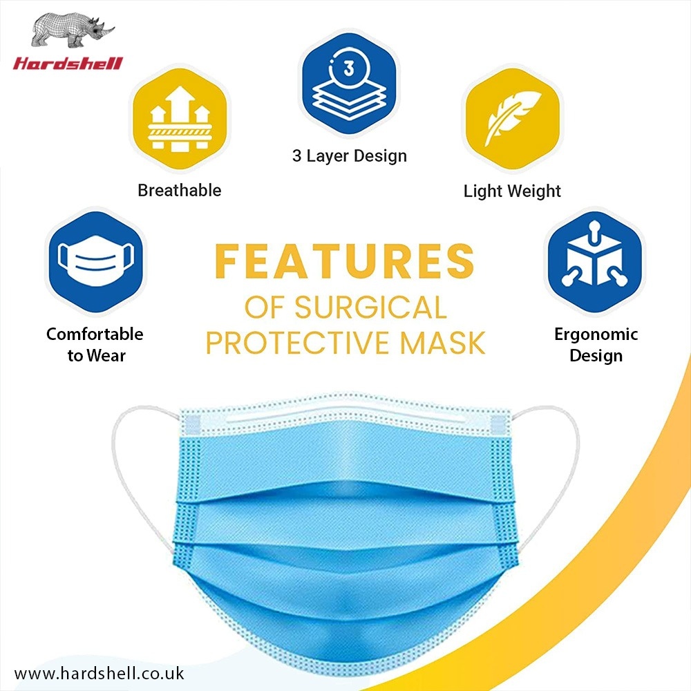 Hardshell_UK's tweet photo. Features of Type IIR British Made Face Masks 
Learn More - https://t.co/p0pFaTXzij https://t.co/almmz6DqrA