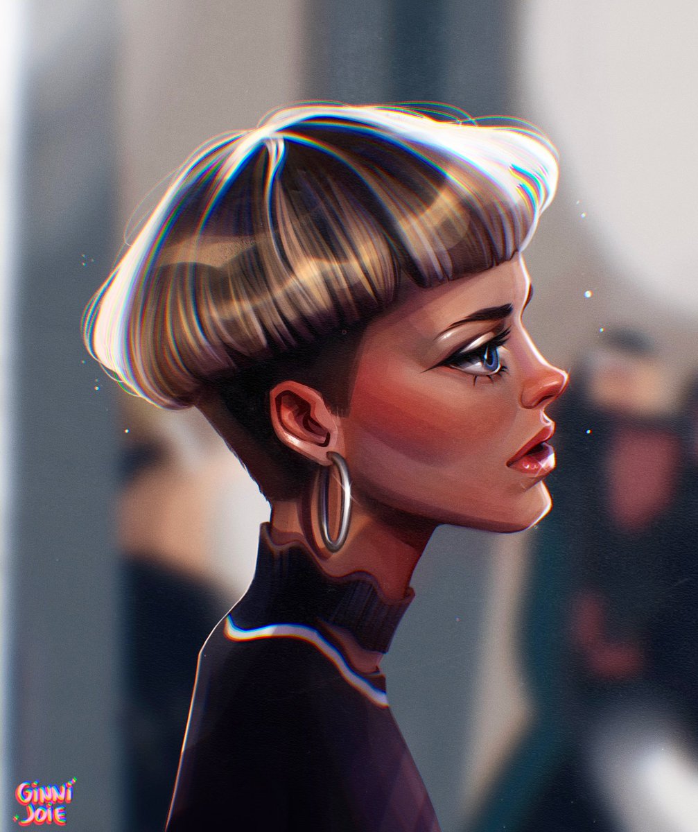 New portrait done with <a href="/Procreate/">Procreate</a> 
Who should I draw next? 
#procreateart #procreate #digitalpainting