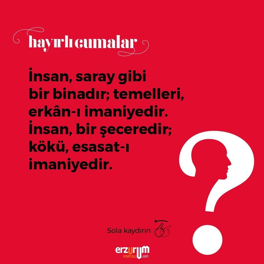 ErzurumPortali's tweet photo. Allah'ın Selamı, Rahmeti, Bereketi üzerimize olsun!

Cumamız Mübarek Olsun 🤲🏻

#hayırlıcumalar #insan #iman #allahaiman #erzurum #erzurumportali https://t.co/UVgFIqaSwO