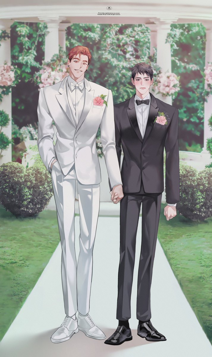 Pinkychuu_Aki's tweet photo. They are now husband and husband 🌹🍃

#sematicerror
#runwayhit https://t.co/vzjOtVQU9l