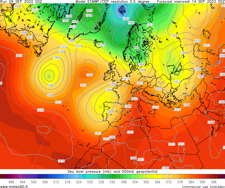 meteo60's tweet photo. Si l'ex #Danielle venait à se placer comme elle est prévue sur cette carte, vers l'ouest de l'Espagne et Portugal, alors grosse agitation en vue sur le sud du pays (risque épisode méditerranéen). https://t.co/u8eSCZhKuH