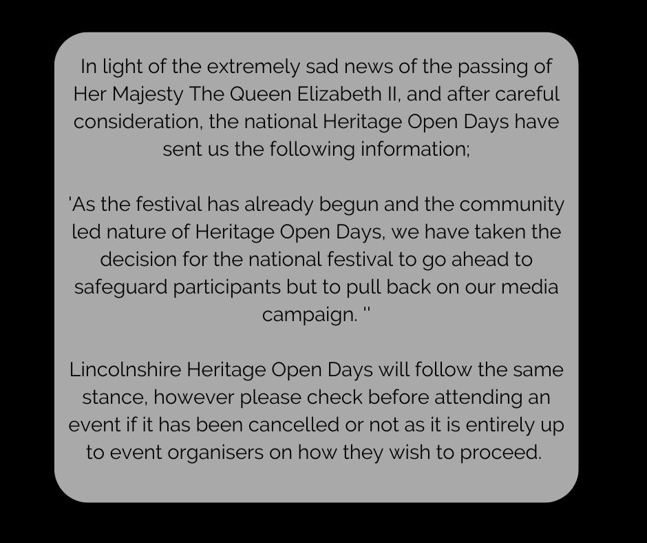 LincsHeritageOpenDays (@lincheritageday) on Twitter photo 