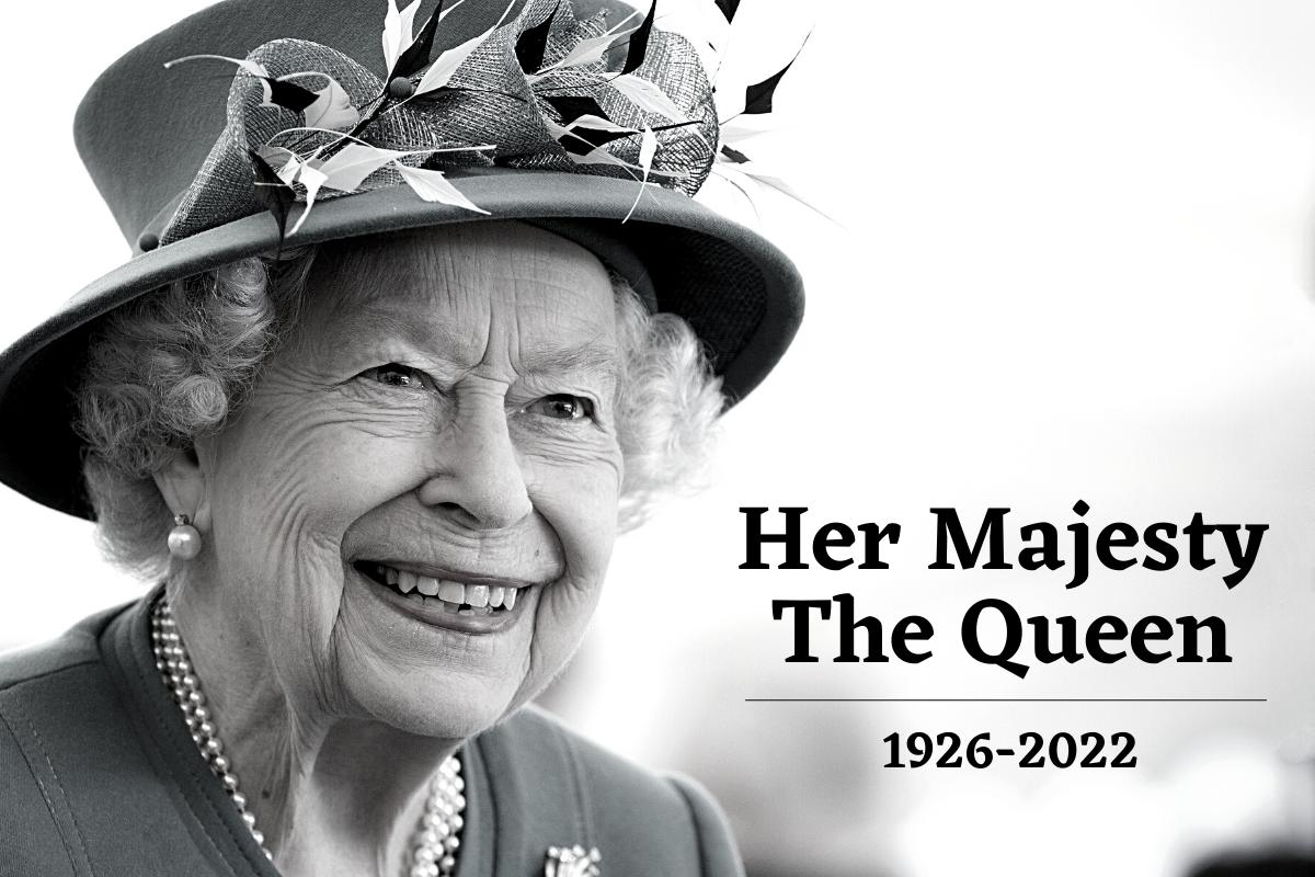 SlotMastersUK's tweet photo. We would like to convey our sorrow and sympathies to the Royal Family on the passing of Her Majesty Queen Elizabeth II. 

Her dedication has been unparalleled! We join the nation in mourning her loss. 💔 #RIP https://t.co/jasnEXKvdZ