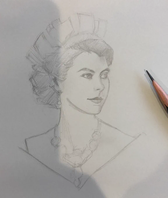 #鉛筆画 #freehand 