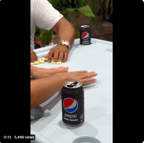 peIIpsi's tweet photo. Some say it’s luck, others say it’s strategy. We think it’s the Pepsi. https://t.co/1X0HaErGua