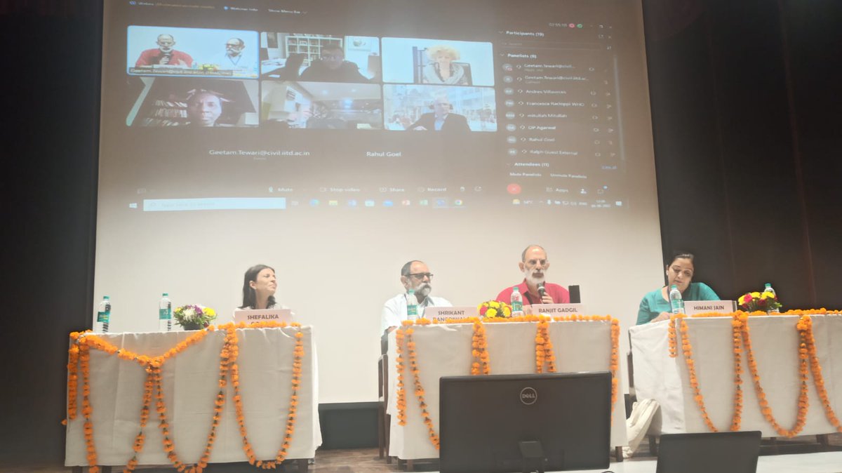parisarpune's tweet photo. The stage is all set for esteemed speaker @rgadgi from Team Parisar at the Pro Dinesh Mohan memorial symposium in New Delhi.
Day 3
#dmsymposium
@grspartnership
@RoadSafetyNetwk
@RoadSafetyNGOs
@MORTHRoadSafety https://t.co/U9eadFWeFD