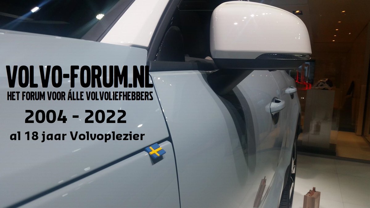 Vandaag 18 jaar geleden dat ik Volvo-Forum.nl registreerde. Inmiddels werden meer dan 55.000 #Volvorijders lid en het forum de grootste Nederlandstalige community van Volvoliefhebbers #Volvo #Volvocar
