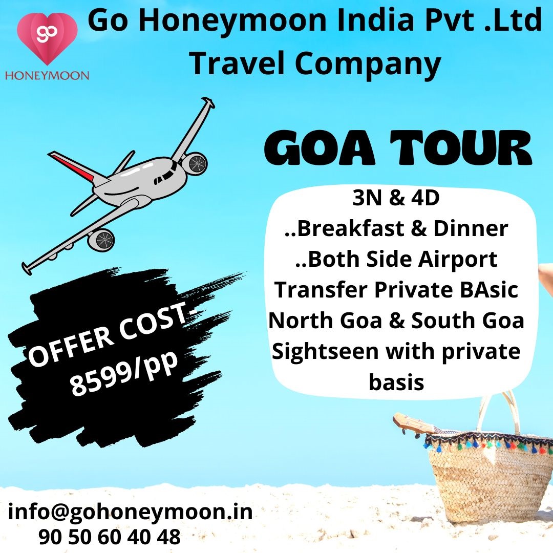 gohoneymoon2's tweet photo. Travel #Goa With your friends and let us do all the arrangements
Contact :- 90 50 60 40 48
info@gohoneymoon.in
#Goa
#Beach #GoaKaPlan #safetravels #WowGoa #SobitAmchemGoem #VivaGoa #GoaHeavenOnEarth #IncredibleIndia #DekhoApnaDesh #GoaTourism #travelenfield https://t.co/SqbPIZ6wj3