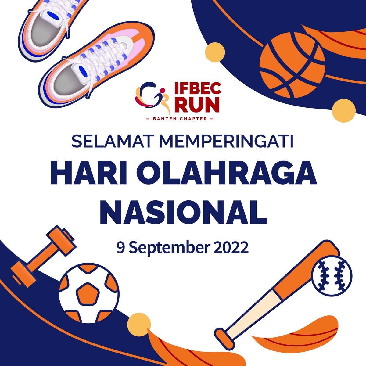 ifbecrunbanten2's tweet image. [Hari Olahraga Nasional] 

Selamat Hari Olahraga Nasional runners~
|Stay Healthy, Keep Moving| 

@ifbec_banten @KawantuaMGMT  @universitasmul1 
#IFBECRUNBANTEN2022 #IFBEC2022 #IFBEC
