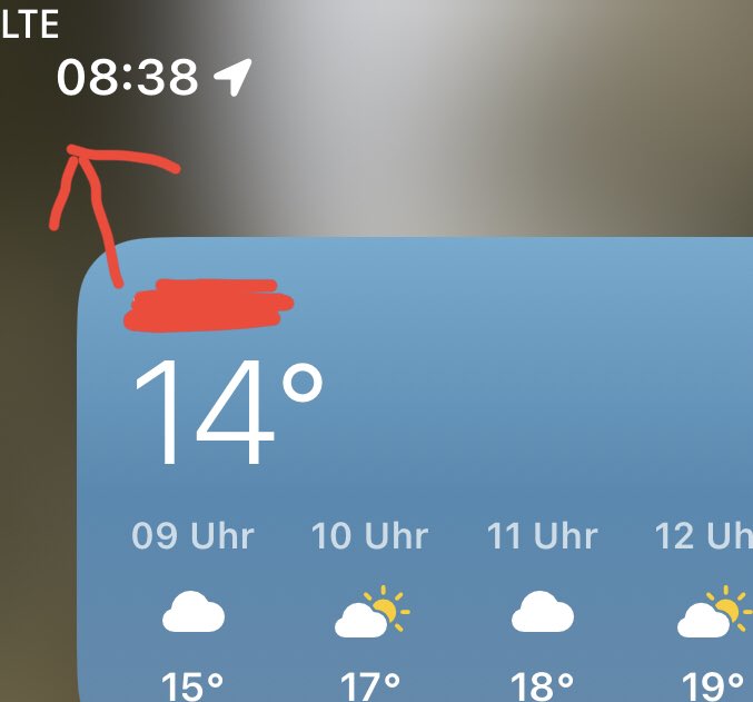 AndyLimp_'s tweet photo. Soll das so sein? #ios16 #gm https://t.co/UweERUPlwA