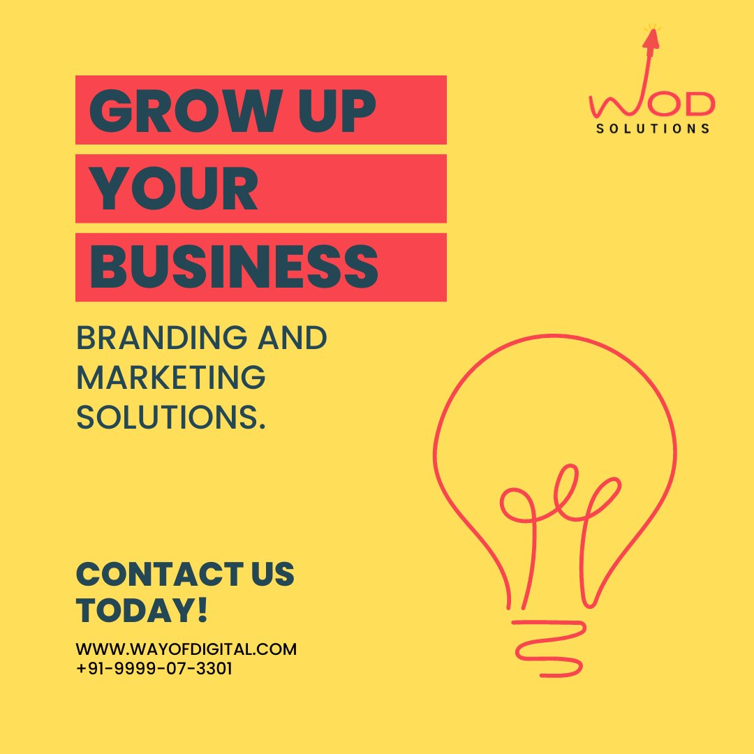 wayofdigital's tweet photo. Grow Up Your Business &amp; Profession, Working with us, you can achieve your goals with every campaign, every time.
 #businessowner #MarketingStrategy #marketingsolutions #brandingsolutions https://t.co/ojdykbxFoq