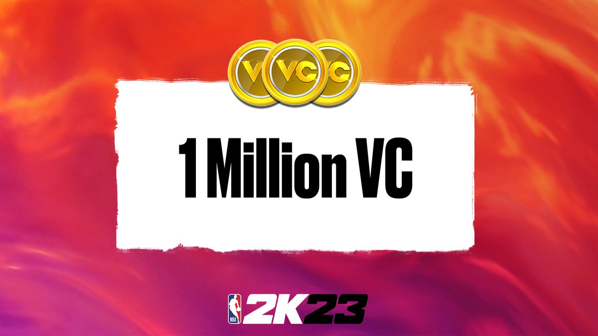 Another 1 Million VC...

Reply with #2KDay and #giveaway to enter for a chance to win 1 Million VC for 2K23.

Rules ➡️ nba.2k.com/2k23/2kday-giv…