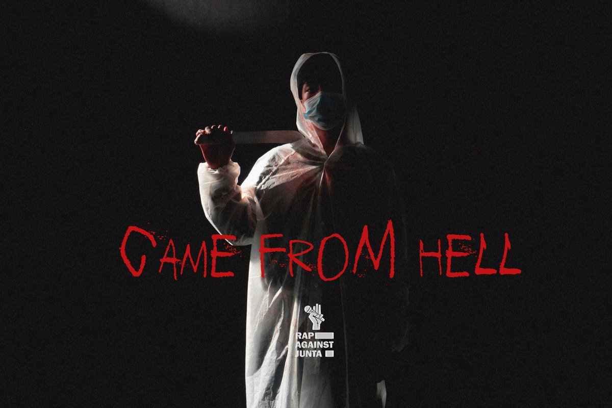 Hell is awaken ...
Let's burn em alive. 
coz we came from hell....
#CameFromHell
#rapagainstjunta  
#radicalrap #hiphop #Rap 

Follow our telegram for uptodate
t.me/rapagainstjunta