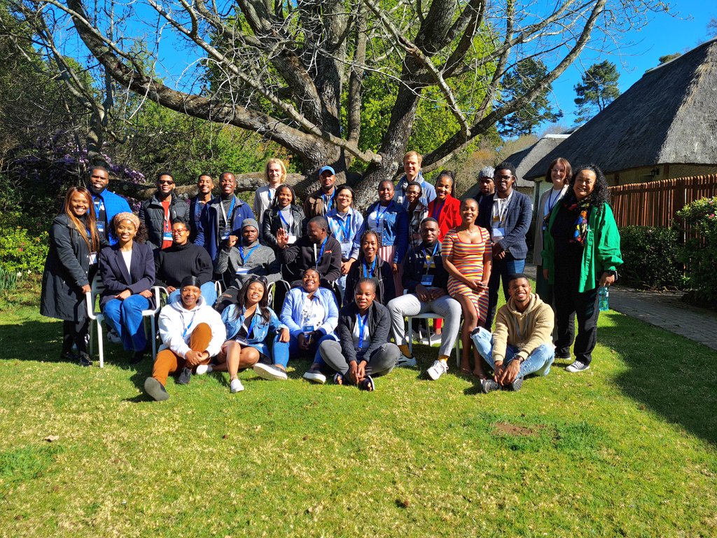 FES_SouthAfrica's tweet photo. The #FHAS22 cohort ended the week long programme with a discussion on #Feminism as a response with @CrystalDicks and @simamkeleD https://t.co/qK655gT0nY