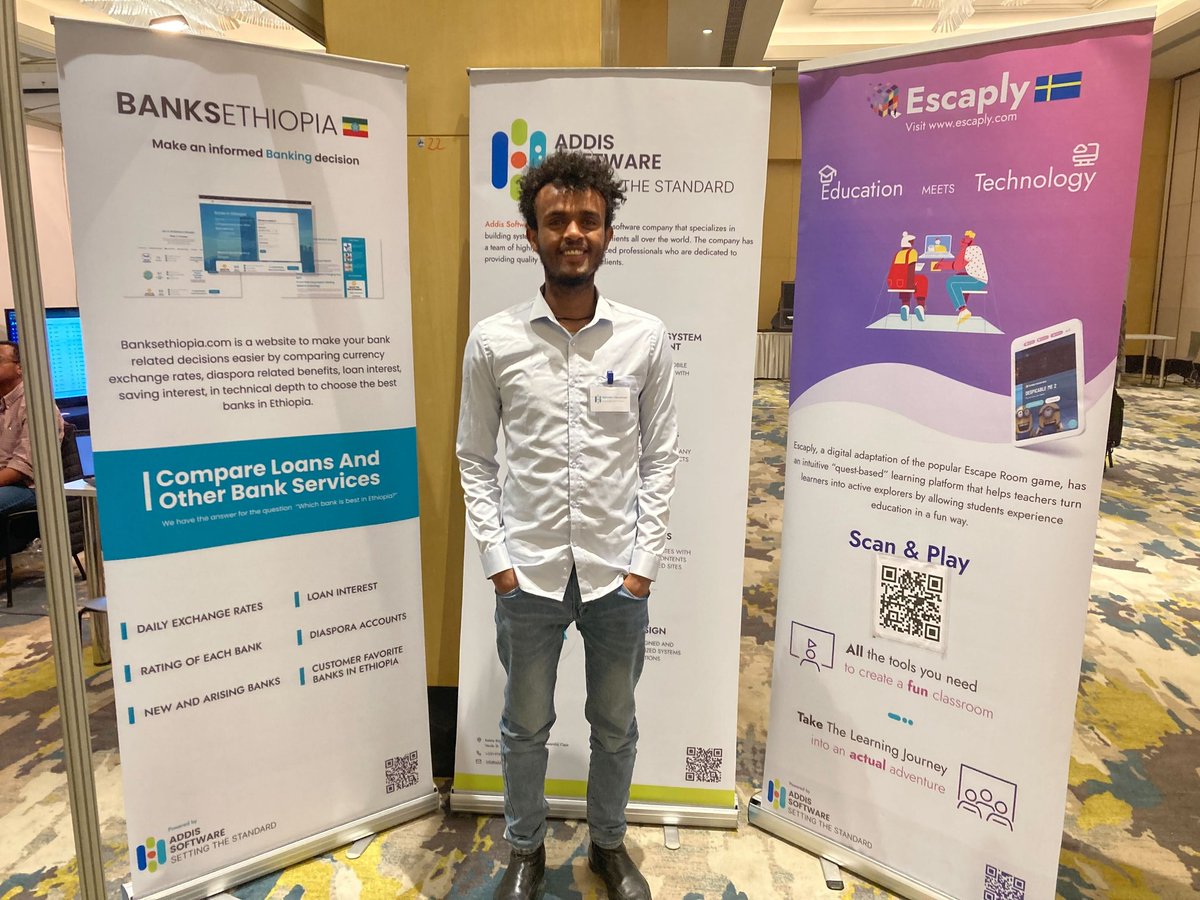 demelash_ephrem's tweet photo. Attending the African Tech Expo at Skylight! Exciting to see many devs coming together.
#africantechstartup https://t.co/IKZQqOGKEZ