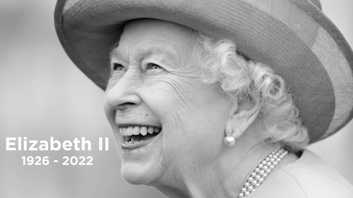 We're deeply saddened to hear the news of the passing of Her Majesty Queen Elizabeth II. Her dedication to her role has been an inspiration &amp; we thank her for her service. Our thoughts are with the Royal Family at this time. We join the nation in reflecting on her historic reign.