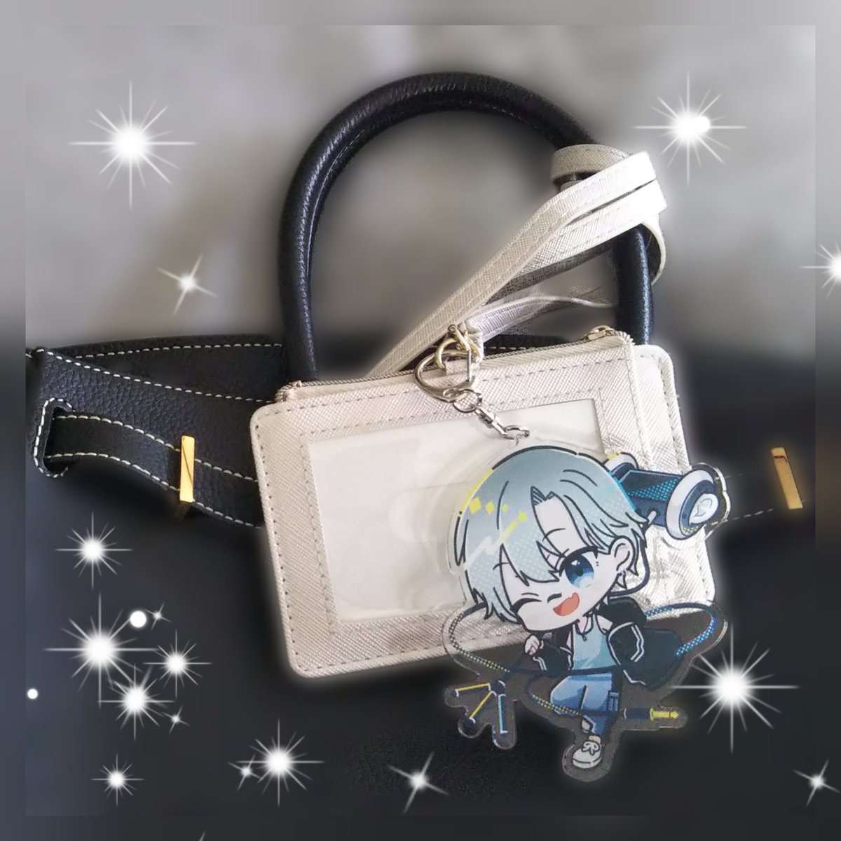C24W7's tweet photo. #ちうの駄菓子屋
#みにちう
IDカードホルダーにつけてみたよ
思ってたより大きくてとても可愛いです
今夜の『スプラトゥーン3』実況配信楽しみに待ってます https://t.co/U8rTfnxfJj