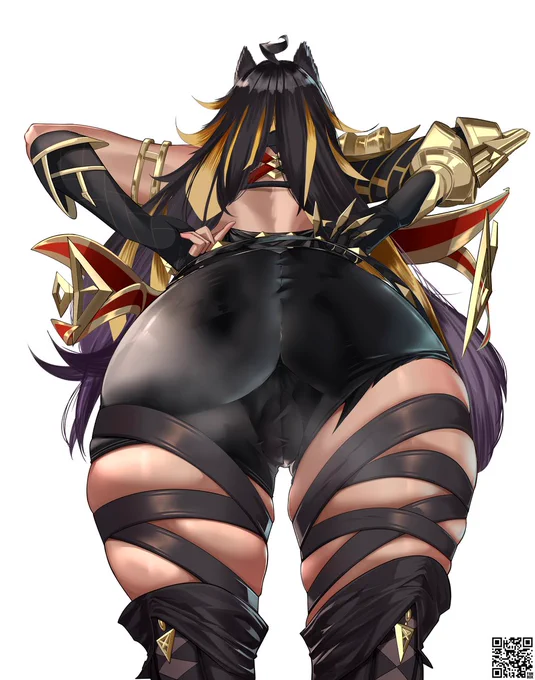 蒸しすぎて無防備に引き上げじゃうディシアちゃん #ディシア #原神 