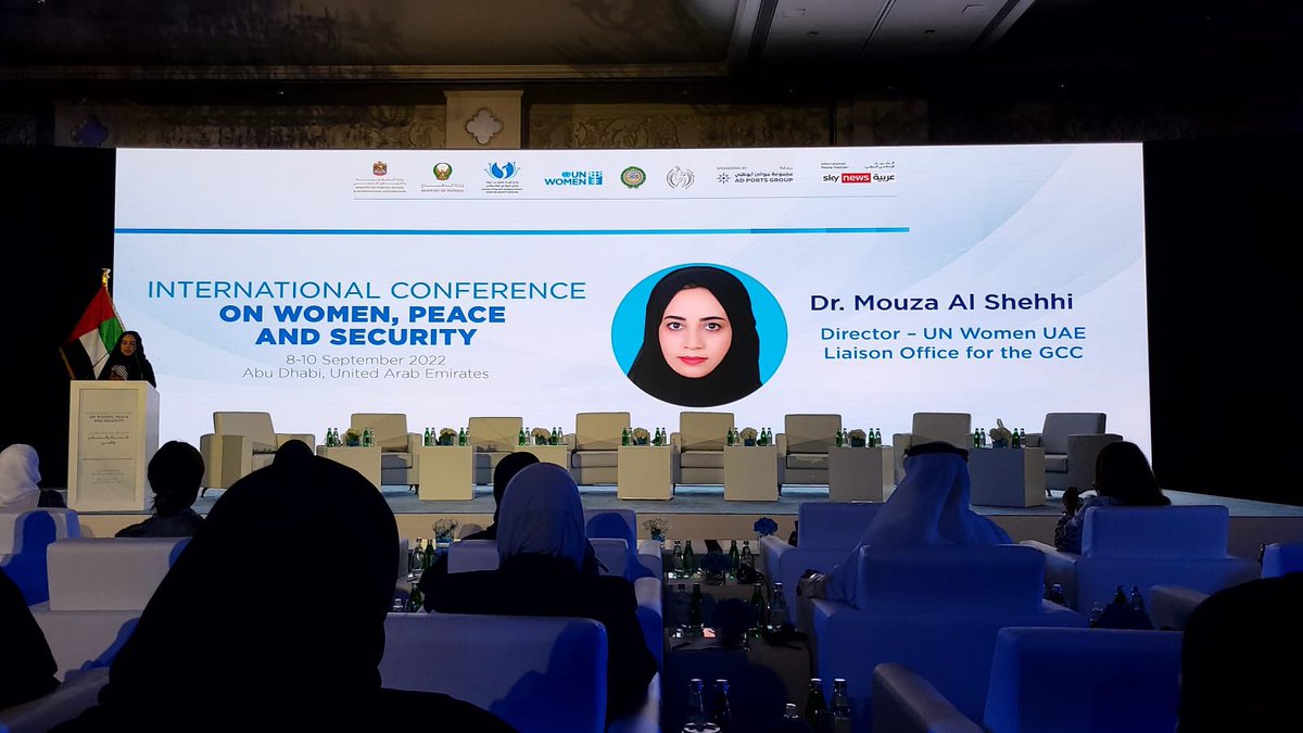 unwomenuae's tweet photo. “Enhancing the presence of women in military sector &amp; implementing #WomenPeaceSecurity Agenda requires that we collaborate to ensure rights of women, that we integrate them into decision-making that affects them in peace and war, through various political &amp; societal mechanisms.” https://t.co/2L1LhqloP0