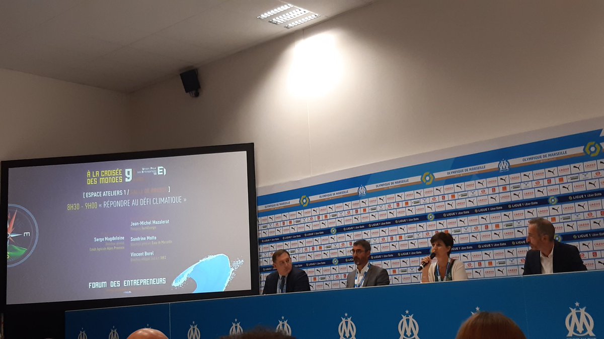 [En direct] #FDE2022 🗨️
"L'#eau est un véritable marqueur du dérèglement climatique. Depuis cet été,  jamais nous n’avons autant eu conscience de l’urgence environnementale et climatique", <a href="/Sandmotte/">Sandrine Motte</a>. 🚰

#eauxdemarseille #notreterritoireestsiprecieux #climat <a href="/UPE13_/">Upe 13</a>