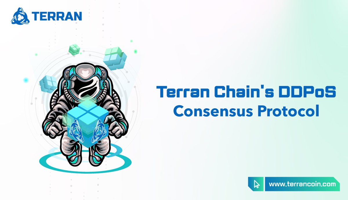 terrancoin's tweet photo. Terran Chain's Dual Delegated⛓ Proof of Stake (#DDPoS) Consensus Protocol🛡 alongside the #Terran NFT Marketplace allows you to mint your own #NFTs. These can range from all kinds of digital assets such as images, videos, music, and more.
✅Visit: https://t.co/PpfBT58jqG
#TRR https://t.co/RnzjsTUVvi