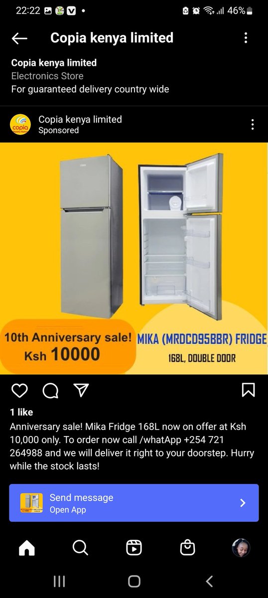 Drop_the_base's tweet photo. @CopiaKenya you should be aware of this con that is using your brand to exploit people. Kindly warn your clients and the public https://t.co/vJzLYrHkvU