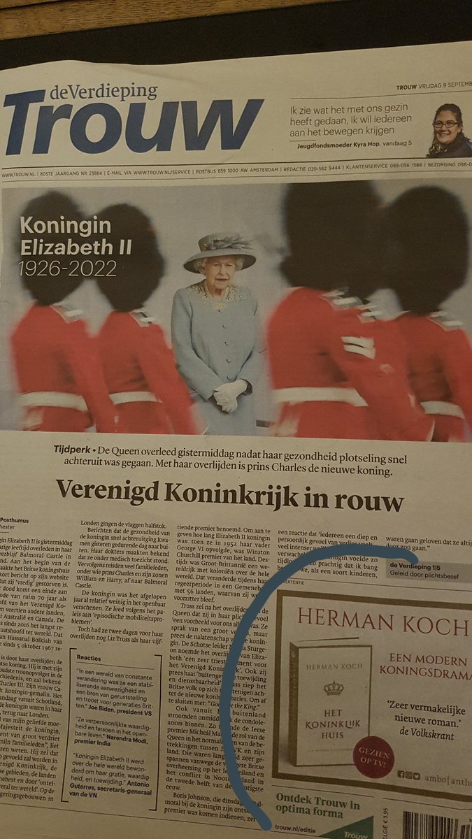 MDPavicic's tweet photo. @trouw Ondertussen op de voorpagina van Trouw...🙄 https://t.co/x8ZV0BFHZ9