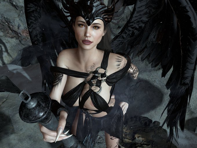 Sexy Valkyrie  20alts can be downloaded on my Patreon in 4k  https://t.co/TL42AApDMa  #Valkyrie #characterdesign<a href="/tag/valkyrie"class="tags"><span>#valkyrie</span></a><a href="/tag/darkart"class="tags"><span>#darkart</span></a><a href="/tag/characterdesign"class="tags"><span>#characterdesign</span></a><a href="/tag/3dnswf"class="tags"><span>#3dnswf</span></a>