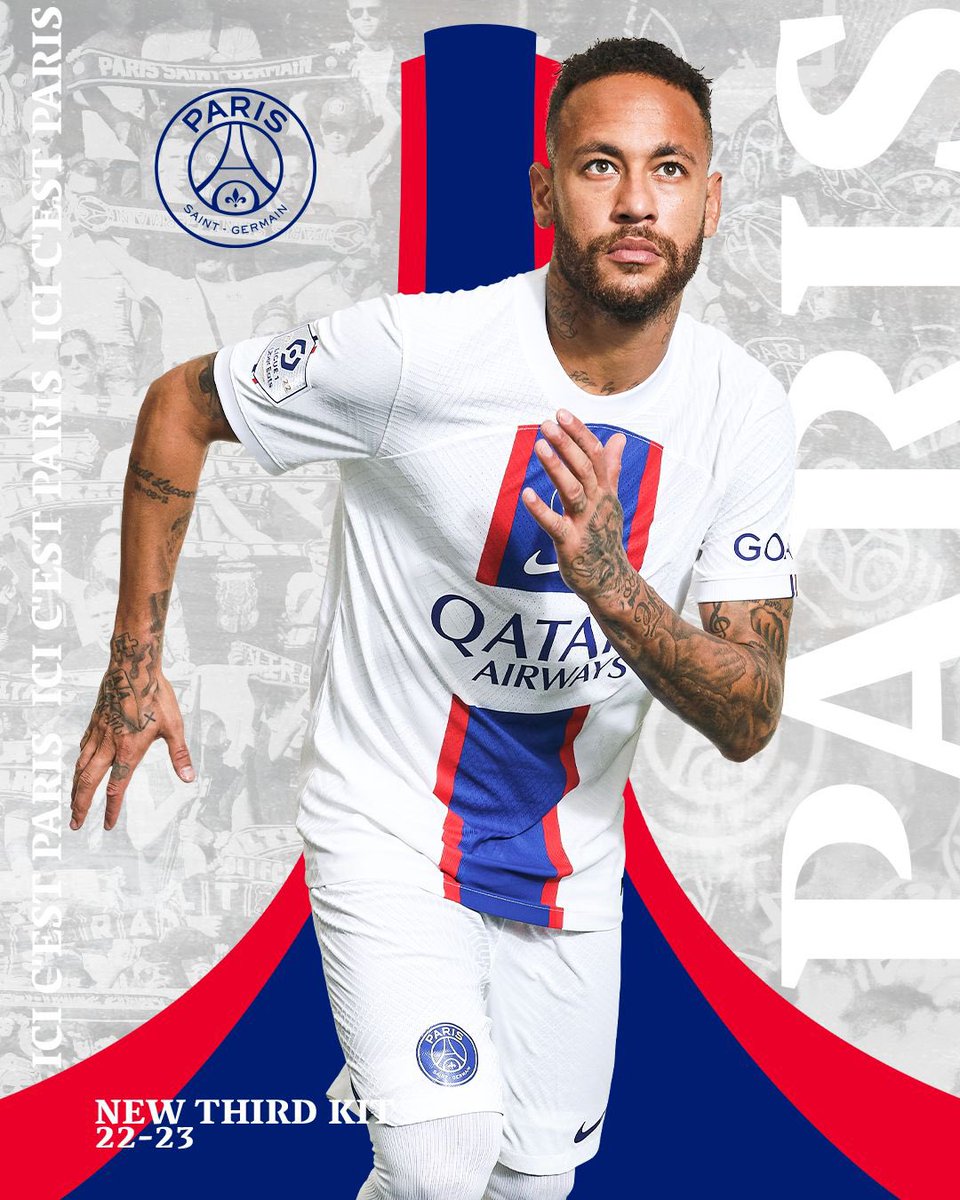 ActuFoot_'s tweet photo. 🚨 OFFICIEL !

Le PSG dévoile son nouveau maillot Third. ❤️💙 https://t.co/l6YQY78UxS