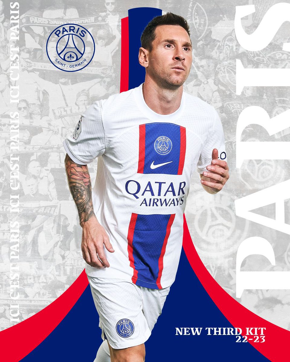 ActuFoot_'s tweet photo. 🚨 OFFICIEL !

Le PSG dévoile son nouveau maillot Third. ❤️💙 https://t.co/l6YQY78UxS
