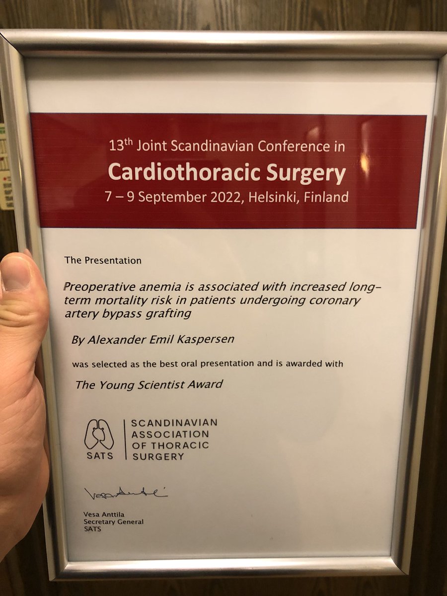 Alexander Emil Kaspersen, MD tweet media