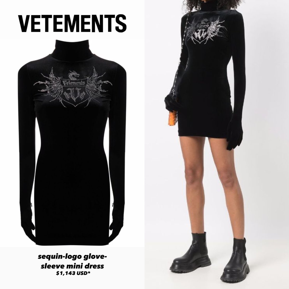 hourlysaoirse's tweet photo. #SUNMI wearing sequin-logo glove-sleeve mini dress ($1,143) by VETEMENTS
#SUNMIinAtlanta #GoodGirlGoneAtlanta #SUNMI2022TOUR #선미 #SUNMI_TOUR_GOODGIRLGONEMAD #GOODGIRLGONEMAD https://t.co/xlk8qIrZbK