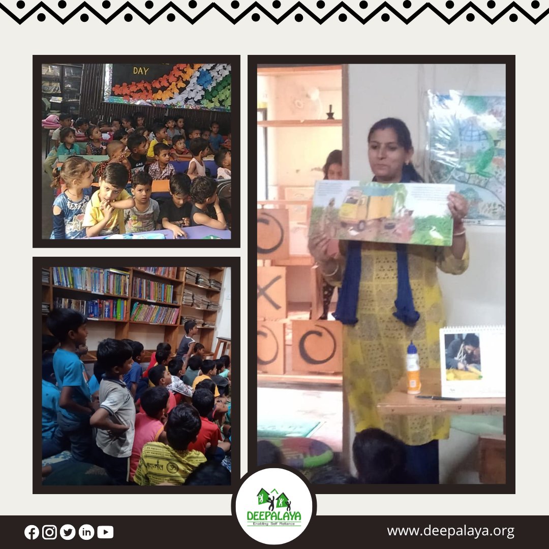 deepalayadelhi's tweet photo. #OneDayOneStory
#Storytelling sessions from amazing books shared by @prathambooks. "The Missing Beauty"
During the sessions, the children were very interactive and enjoyed the story. Role plays of the story characters were also conducted.
#deepalaya #deepalayango #PBChamps https://t.co/MWZkF6EYjS