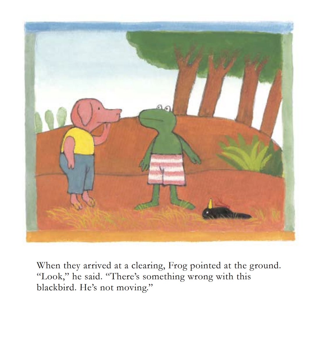 ProfSamWass's tweet photo. One great book for talking to children about death is Frog and the Birdsong by Max Velthuijs
#queen #queenelizabeth #rip #understandingdeath https://t.co/4hoay2r4lA