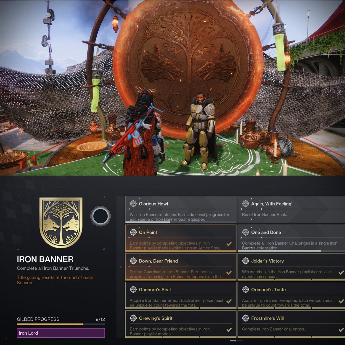 sc0nesandc0ffee's tweet photo. One dayโs worth of work:
#ironlord #guilding #destiny2 https://t.co/alhw8Nsg8j