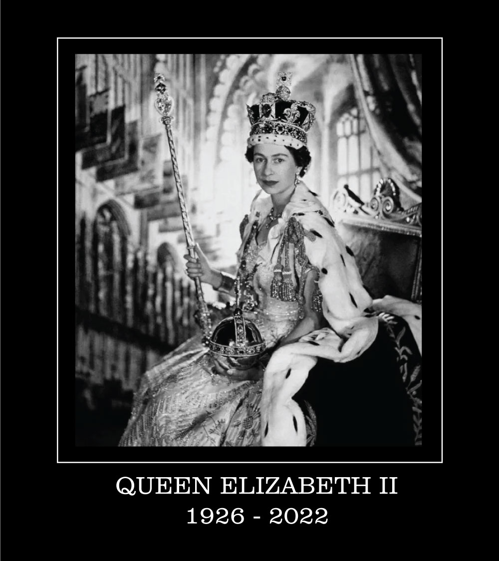 Sidqam are truly saddened by the news of the Queen's passing, she will be missed by millions across the globe who loved and admired her. Our heartfelt condolences to members of the Royal Family during this most difficult time.