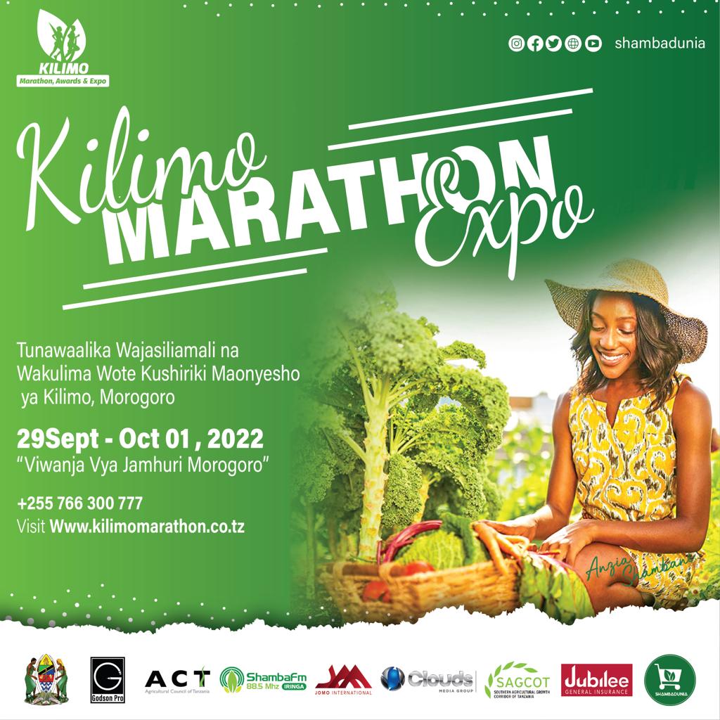 kellenMbwambo's tweet photo. Hii ni fursa yako sasa ya mwaka kuonyesha huduma au bidhaa zako za kilimo,karibu ukutanishwe na wadau pamoja na wateja kuanzia sept 29 hadi Oct 1,2022.
"Viwanja vya jamuhuri Morogoro" @shambadunia
 
📞0754 222800 au 0766 300777 kwa maelezo zaidi.
#kilimomarathon #shambadunia https://t.co/UCc2itZCvR