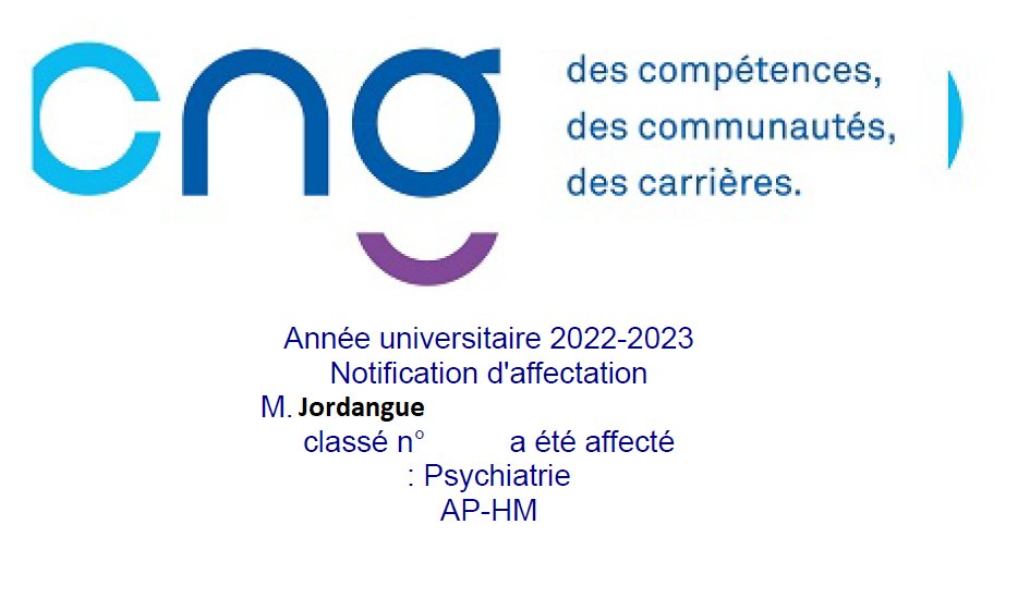 Joordangue's tweet photo. Bonjour à tous, il est temps de partir pour une nouvelle aventure. Je suis enfin interne de psychiatrie. 🥰🧠 https://t.co/4i7kUcbGGI