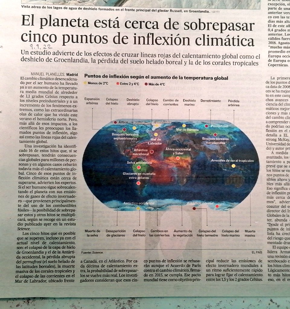 ¿Algo inconmensurablemente más importante que la muerte de la reina de Inglaterra, este 9 de septiembre?
