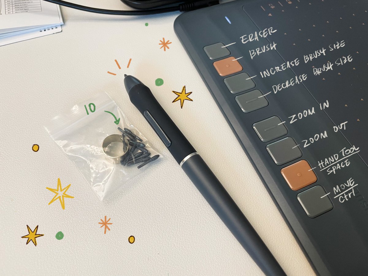 ArtisulGlobal's tweet photo. #Artisul #A1201 10×6.3 Inch Digital Pen Tablet (Up to 440PPS)✍️
👨Artist:@suiatsea
🎨Gear:#artisula1201
🔗Official link: https://t.co/stxjeS2Q7d
#artisul #artisulglobal #artisoul #characterdesign #characterart #illustration #draw #drawingart #artisula1201 #unboxing #art #fyp https://t.co/XtDTwXGxwp
