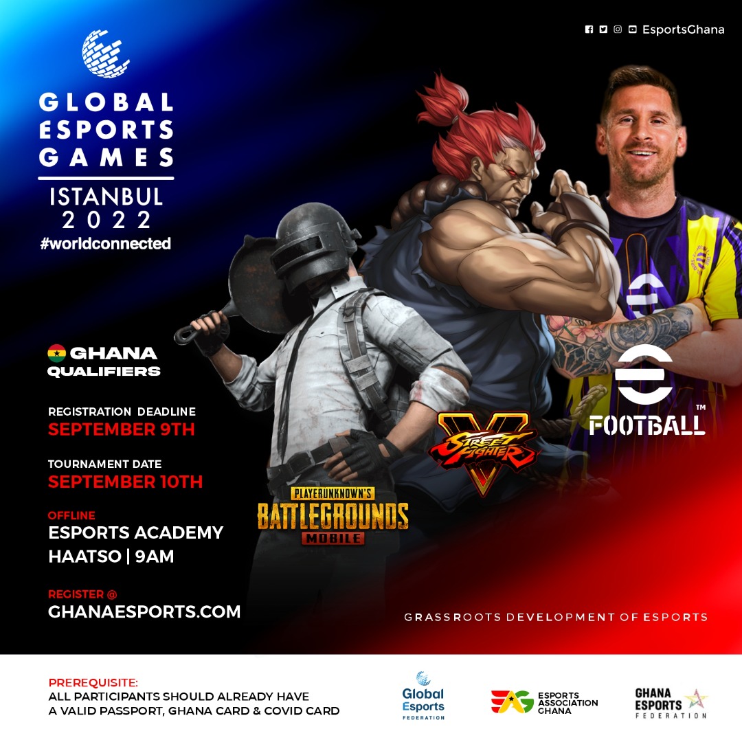 ESPORTS GHANA on Twitter: ".... Istanbul 2022 qualifiers, deadline day