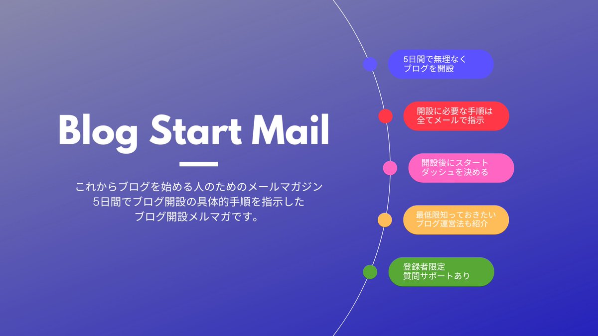 digital_hack__'s tweet photo. ✅ブログをこれから始めたい方
【#ブログスタートダッシュメルマガ】
ブログ開設に必要な具体的手順をメールで指示
▶︎https://t.co/jE3T7JHmOL
✅SEO情報を仕入れたいブログ運営者
【#WeeklySEO】
正しいブログ運営法、SEOの重要ニュースを毎週お届け
▶︎https://t.co/TJPVky8I9j
全て無料です😌 https://t.co/WOq5T0UZB3